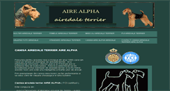 Desktop Screenshot of airedale-airealpha.com